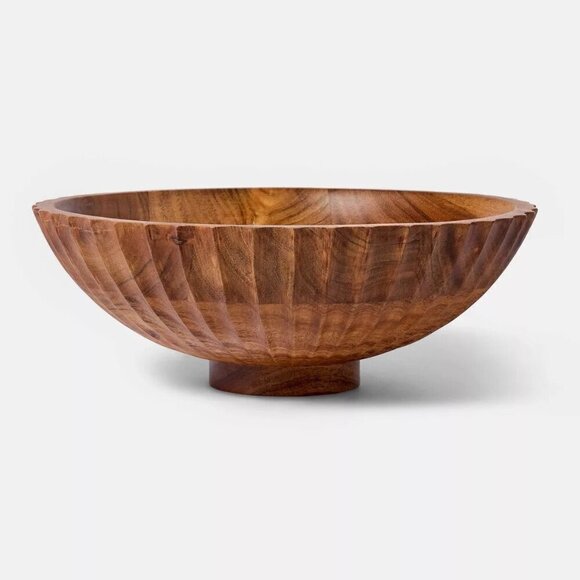 Threshold Studio McGee‎ Acacia Wood Bowl  - Target - Picture 1 of 4